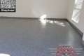 458 Garage Floor Epoxy Flake Concrete Coating Colleyville Setser GC-02 Graystone 01