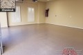 522 Garage Floor Epoxy Flake Concrete Coating Pecan Plantation  Granbury Kyono B-822 Chestnut 10