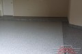 185 Garage Floor Epoxy Flake Concrete Coating McKinney Salinas B-127 Cabin Fever Border 01