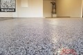 537 Garage Floor Epoxy Flake Concrete Coating Mansfield Mackley GC-01 Ridgeback 04
